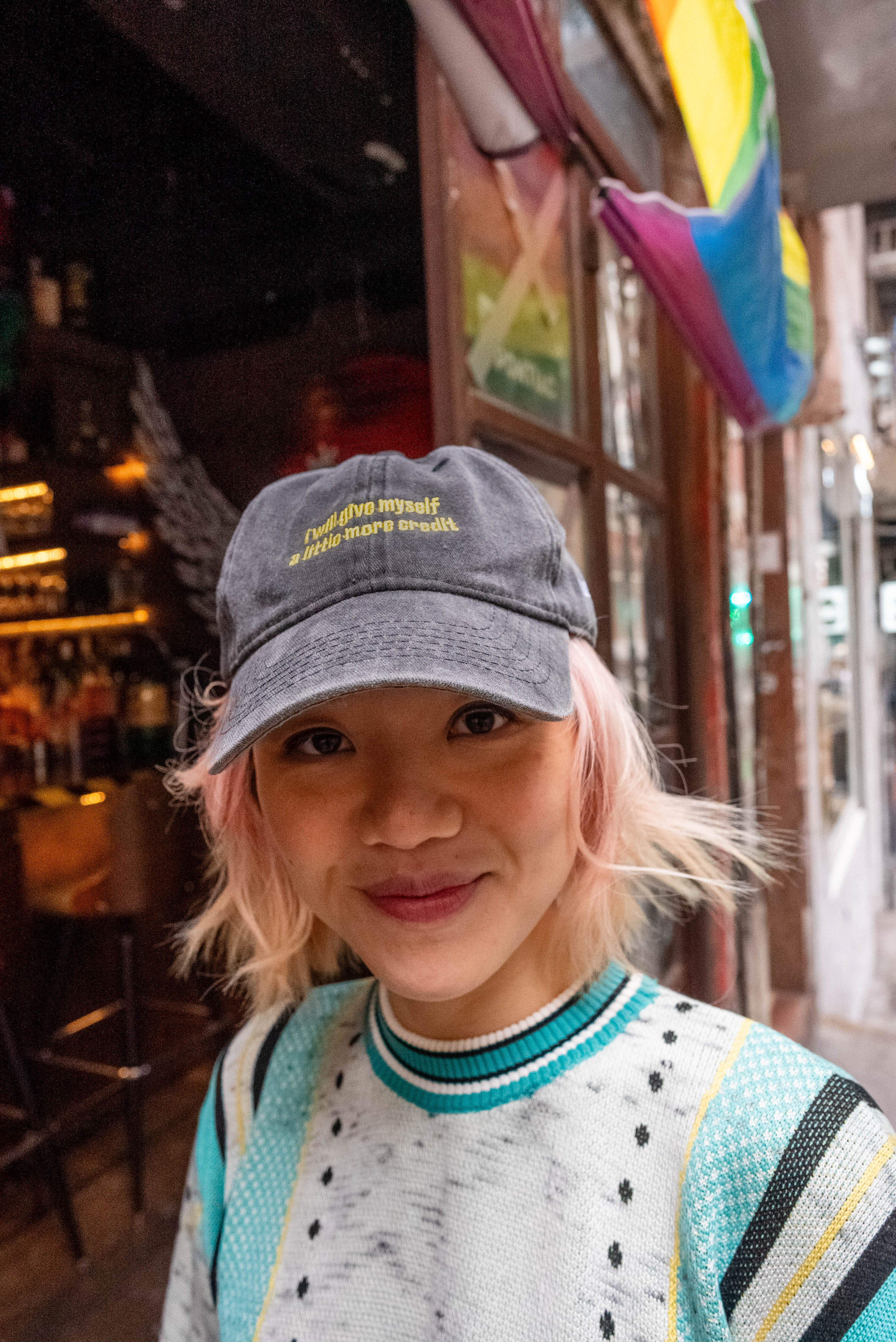 トップス neon cider Neon Cut Out Top