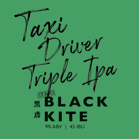 Black Kite Green Taxi Triple IPA