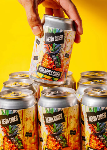 Neon Pineapple Cider 330ml Can